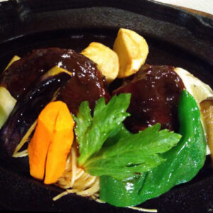 Dinner (Wagyu Beef Hamburg) & Breakfast